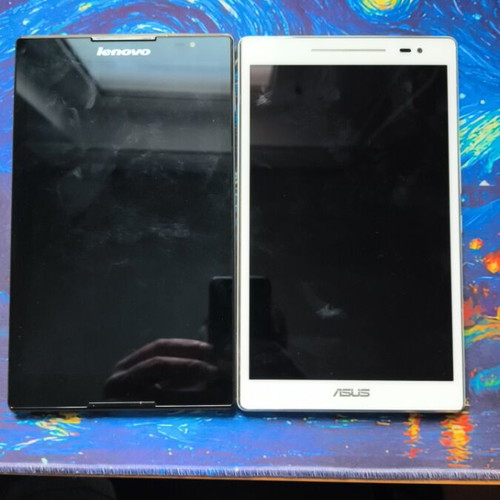 Tablet 2 used for spare parts 8 inches Lenovo and Asus