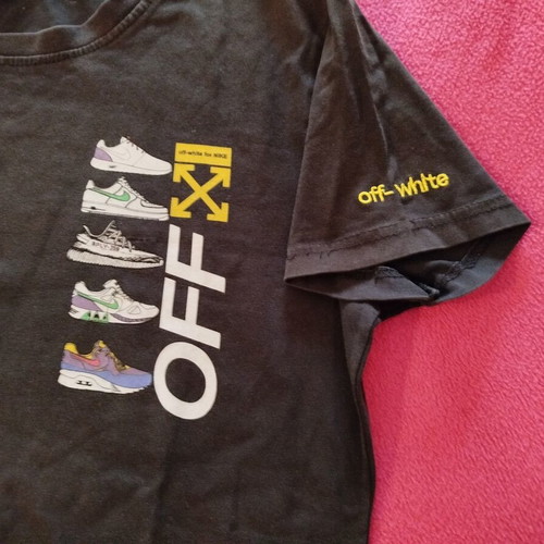 Off White t-shirt used, size S, black