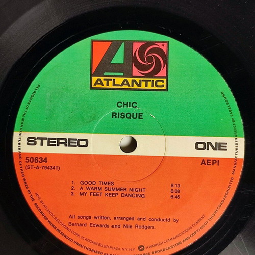 Chic Risqué vinyl like new, 1979, R&B / Soul