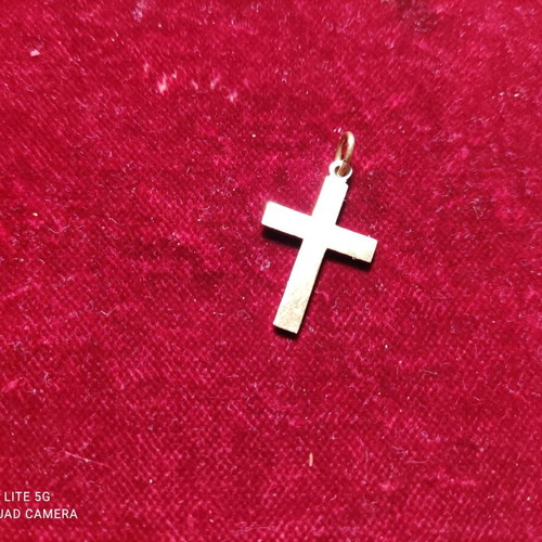 Gold cross 14K new, ideal for baptism