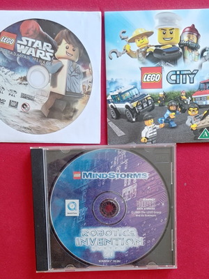 Lego DVD and CD set new, The Padawan Menace, City, Mindstorms Robotics