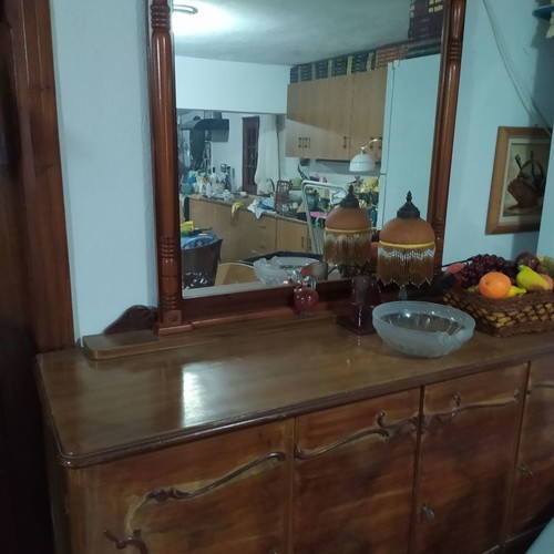 Wooden luxury mirror 98x110 cm, new