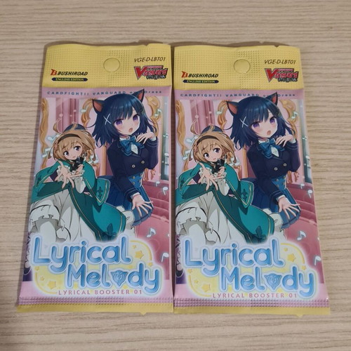 Cardfight Vanguard Lyrical Melody booster pack new