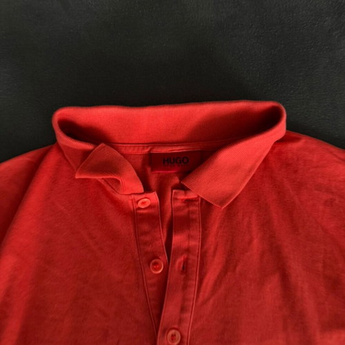 Hugo Boss Polo Shirt XL like new, red