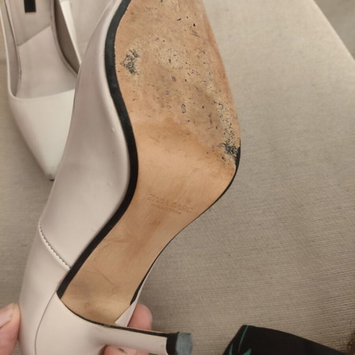 Zara Basic nude pumps size 39 used