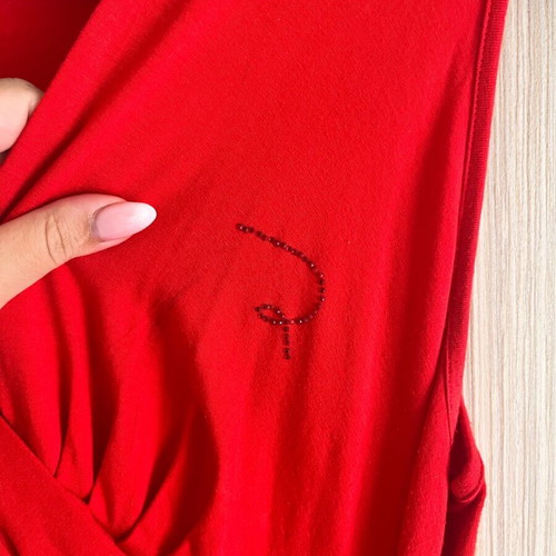 Raxevsky red mako dress used, size L