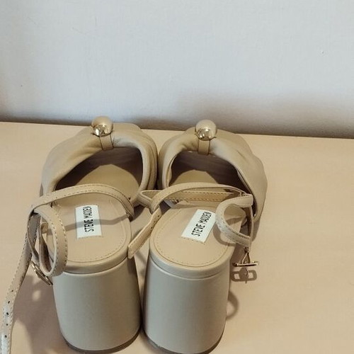 Steve Madden Meladi sandals like new, size 39, beige leather