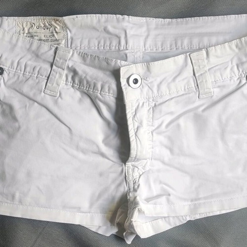 Dondup white shorts like new, size XS 34 6