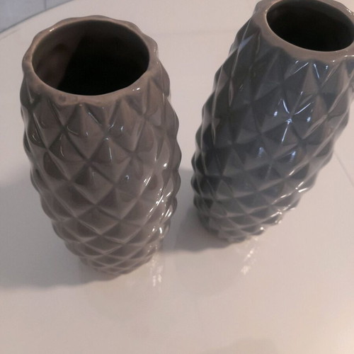 Decorative vases new, gray
