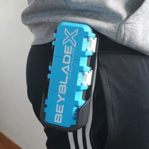 Beyblade X 3D Printed Tournament Deck Box Clip Customizable