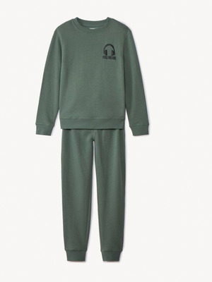 Orchestra kids set like new with Zara khaki sweatshirt for 8-9 years