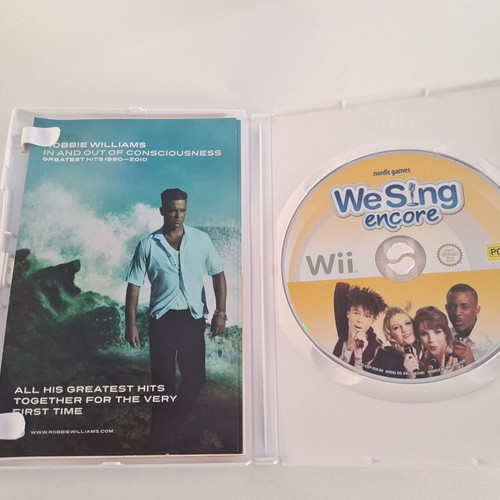 Wii Sing Encore used game