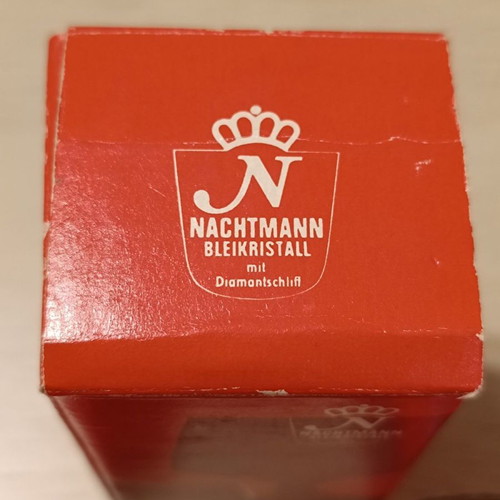 Nachtmann set of 6 used liqueur glasses made of handmade crystal