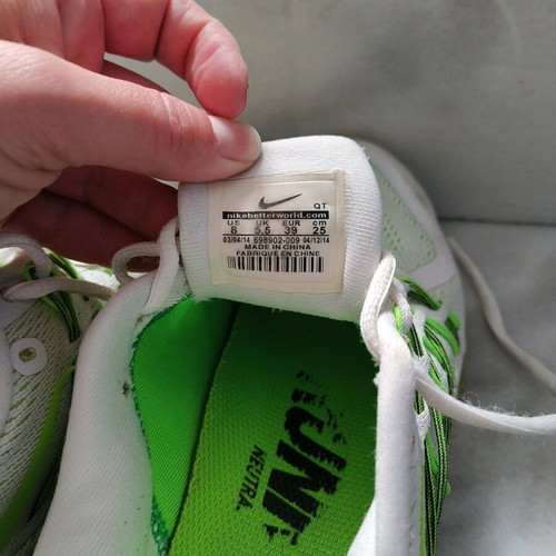 Air Max 2015 used No 39 white and light green