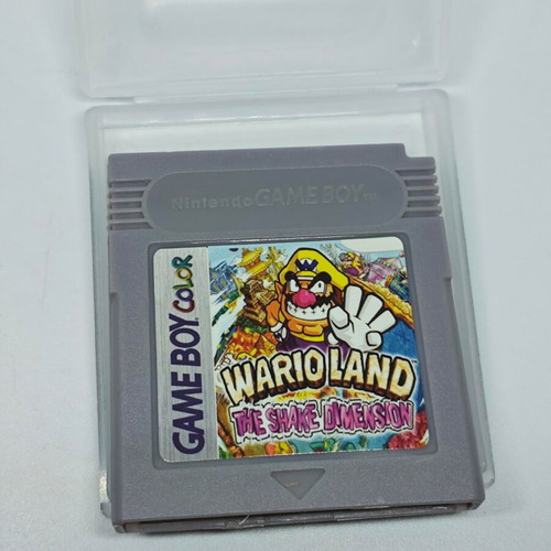Wario Land The Shake Dimension Game Boy Color cartridge like new