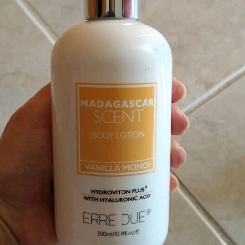 Erre Due body lotion and shower gel Madagascar vanilla new