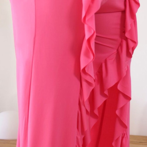 Flamenco style one-piece swimsuit pink new