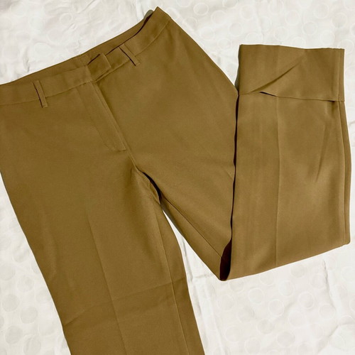 Vintage high-waisted pants camel color size M like new