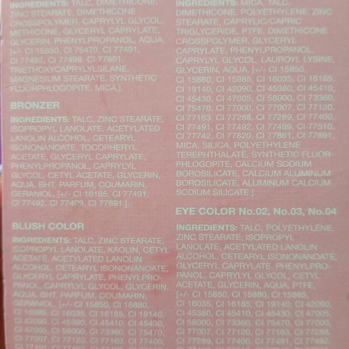 Radiant eyeshadow and blush palette like new