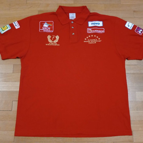 Schumacher Fanclub World Champion Formula 1 Screen Stars Shirt XL like new