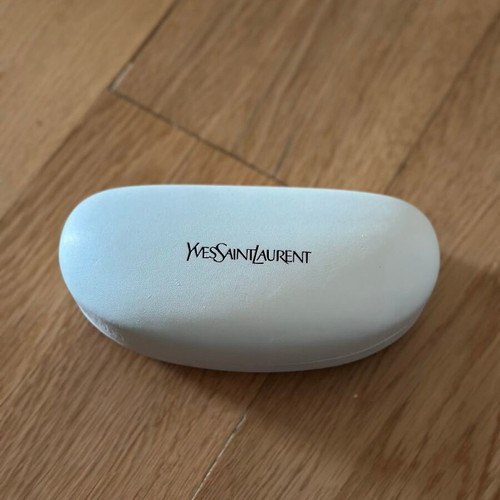 YSL round sunglasses new, white