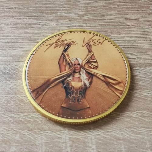 Anna Vissi commemorative coin Kallimarmaro 2025 new