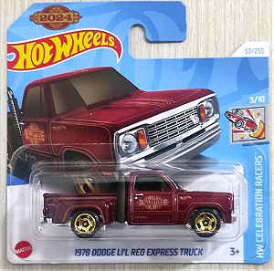 2024 hot wheels 1978 Dodge Li'l Red Express Pickup