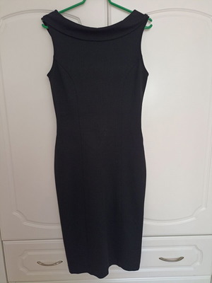 Next black dress size 40 Large new, viscose fabric