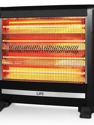 Life Vesta Electric Quartz Heater with Fan and Humidifier 2800W
