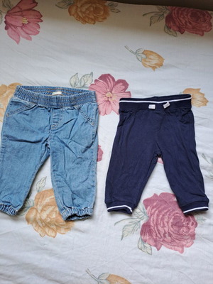 Benetton jeans and sweatpants set for 3 months old