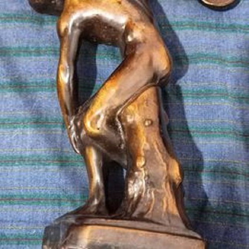 Bronze Discobolus 19 cm new