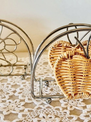 Vintage kitchen decoration set, 4 pieces, cottagecore style