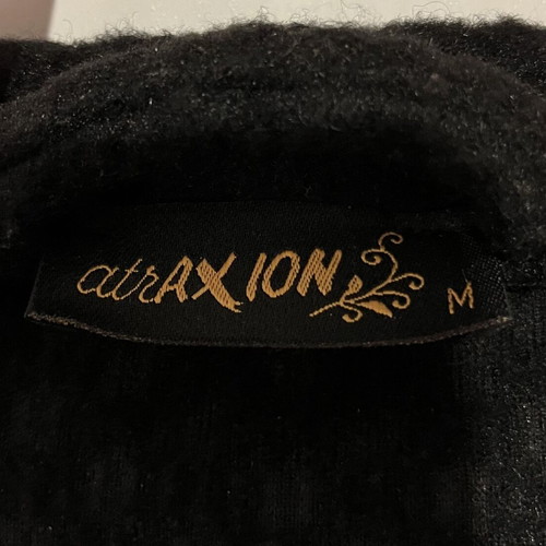 Atraxion women's black coat jacket like new, size medium