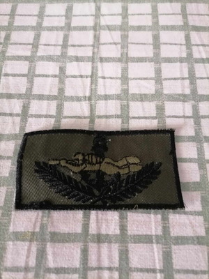 Tactical patch very good condition, embroidered sewn