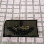 Tactical patch very good condition, embroidered sewn
