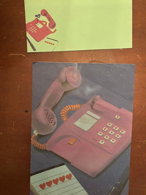 Letter writing set from the late 1980s