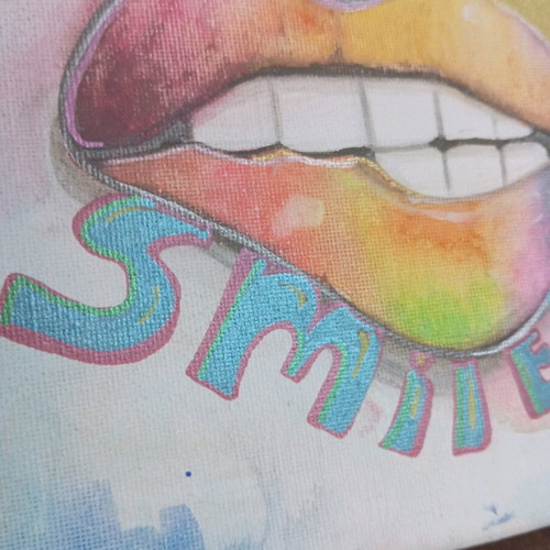 Watercolor painting 20x20cm new