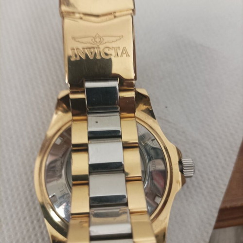 Invicta men's silver watch like new unworn without box
