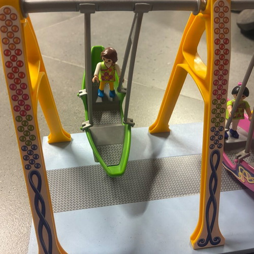 Playmobil swings with children used