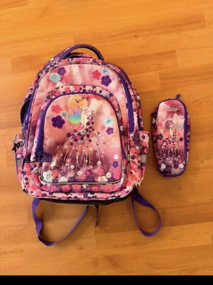 Polo school backpack with pencil case