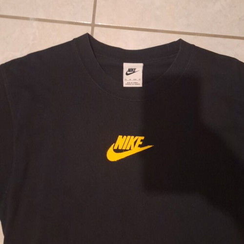 Nike shirt XS, black with orange logo