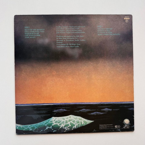 Asia LP Europe 1982 used, rock