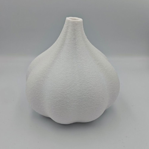 3D Printed Mini Garlic Vase New with LED Light Decoration