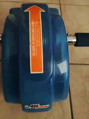 AB SLIDE abdominal exercise device used