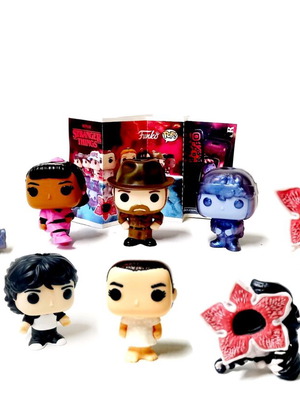 Stranger Things Kinder Joy Funko Pop figures new