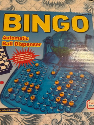 Bingo board game like new