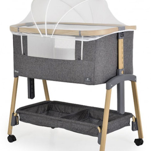 Cangaroo Amo Baby Cot with Mosquito Net and Extra Greco Strom Mattress like new