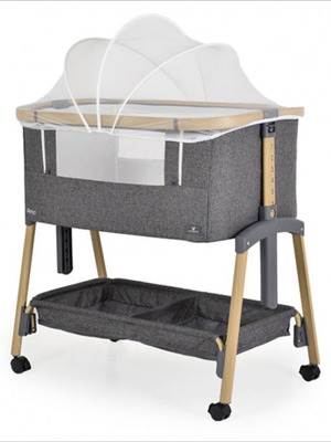Cangaroo Amo Baby Cot with Mosquito Net and Extra Greco Strom Mattress like new