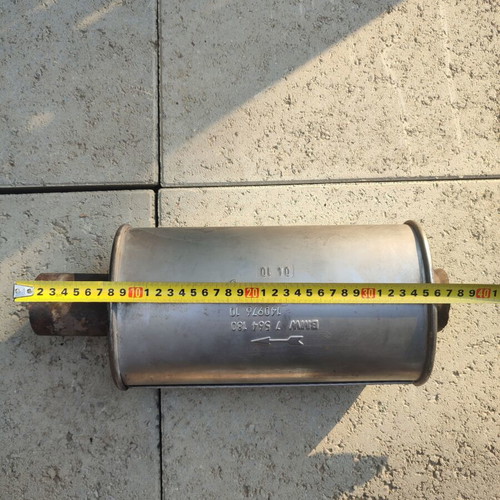 Bmw Resonator Exhaust Used Straight Through OEM Stock Muffler N43