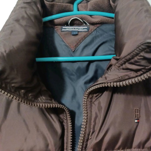 Tommy Hilfiger vintage jacket used, size L, burgundy